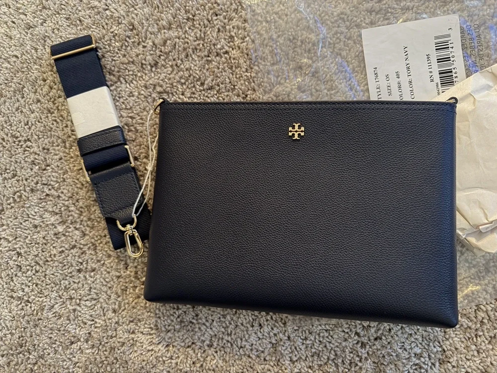 Tory Burch Blake Swingback Navy NWT